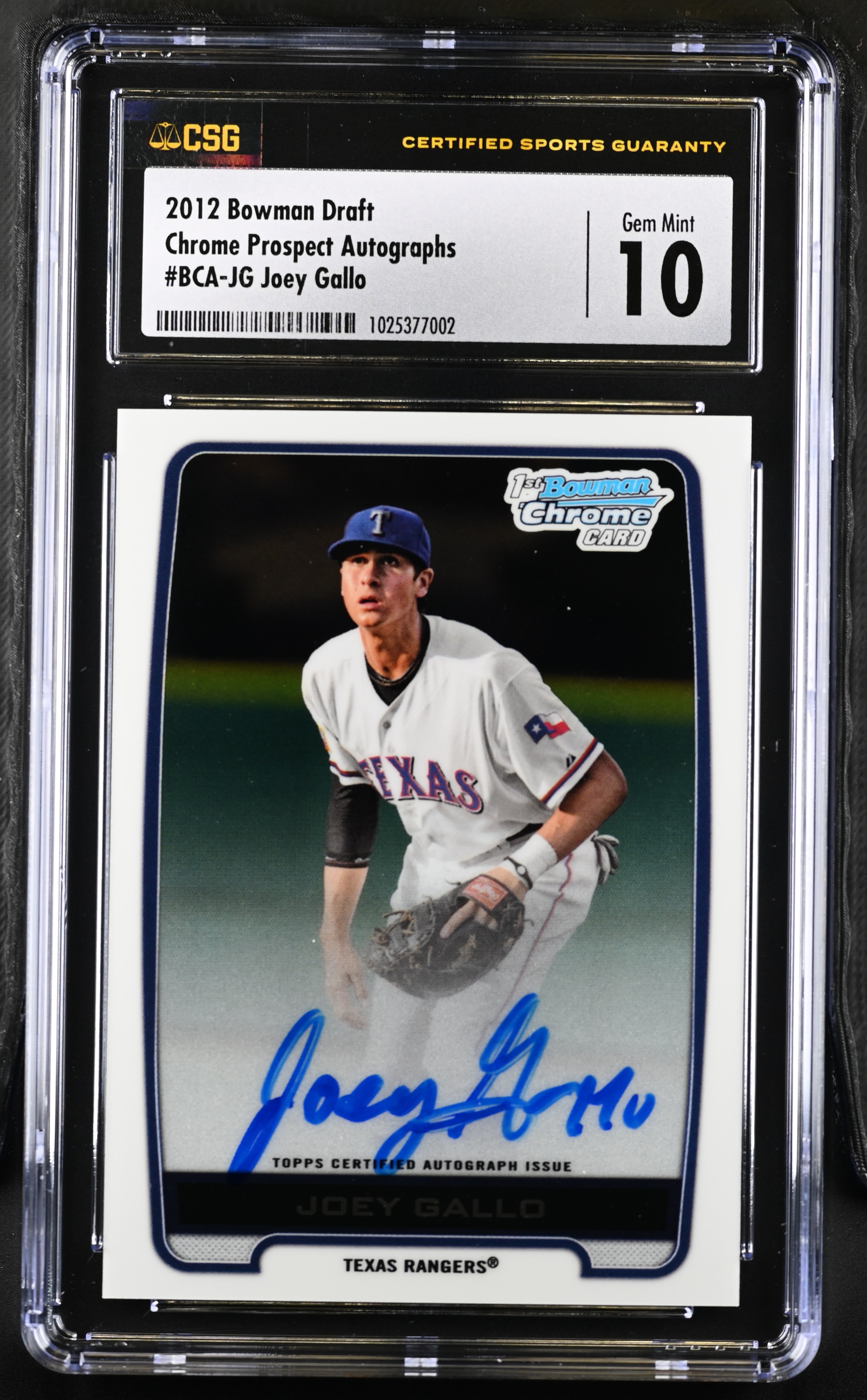 Verify CSG Sports Card Certification Look Up a CSG Certification