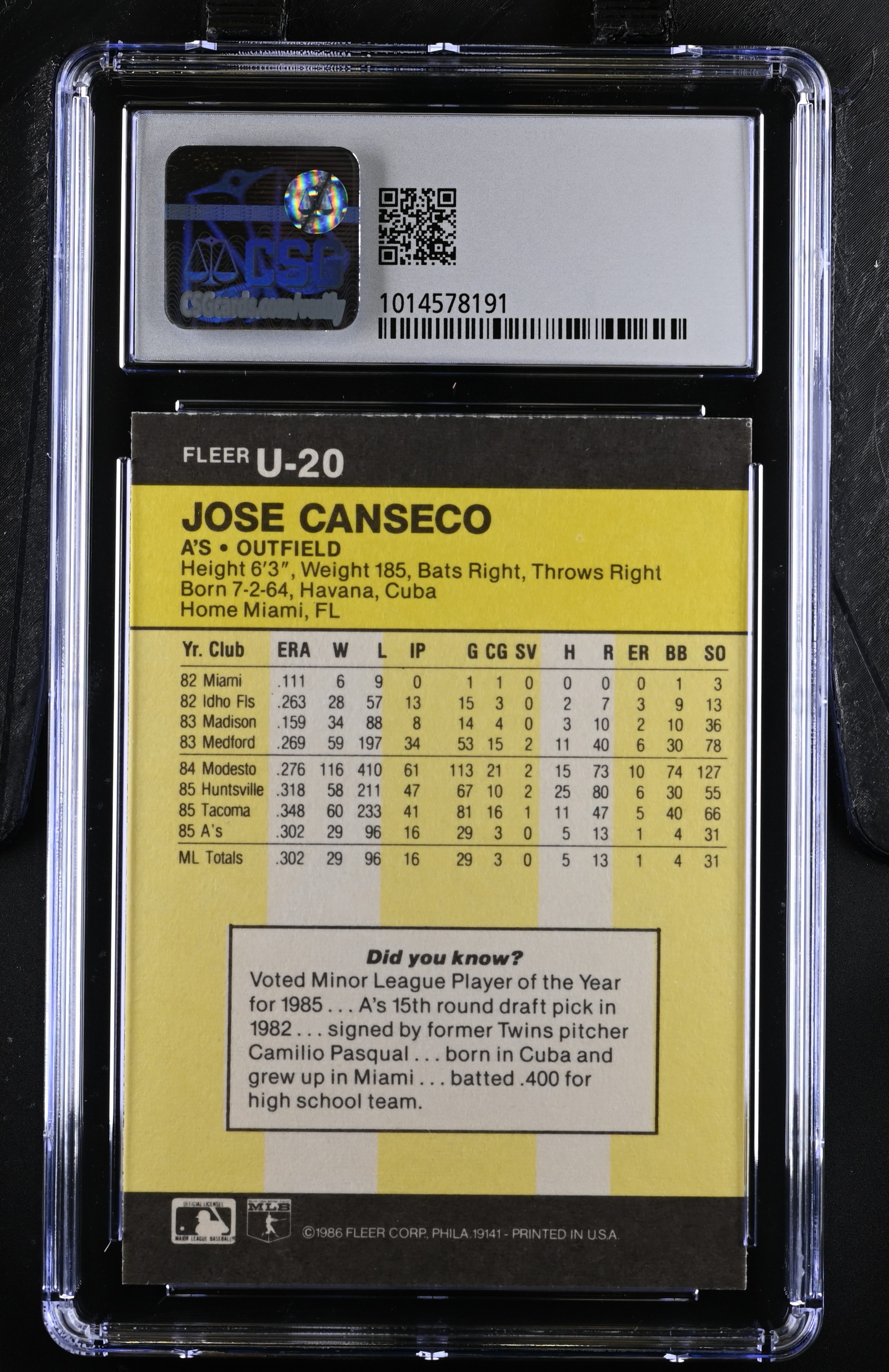 Verify CSG Sports Card Certification Look Up a CSG Certification Number CSG