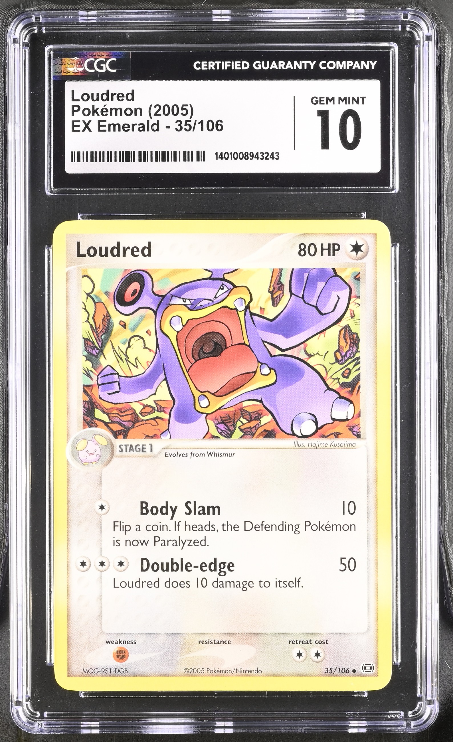 2005 Loudred EX Emerald CSG 10 | Veriswap